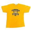 Fairfield Falcons T-shirt Graphic Print USA Y2K 00s Yellow Mens