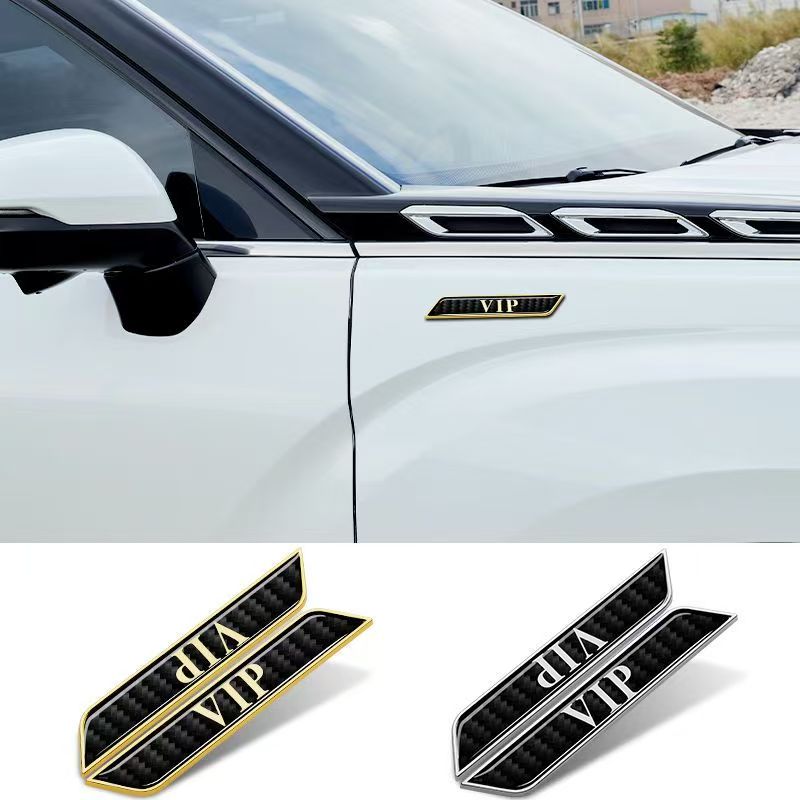 For Lexus F SPORT GS GX IS LS LX NX RX UX CT LC RC GX460 CT200 IS250 ES 220D IS200 RX300 VIP Side Fender Badge StickerQF2