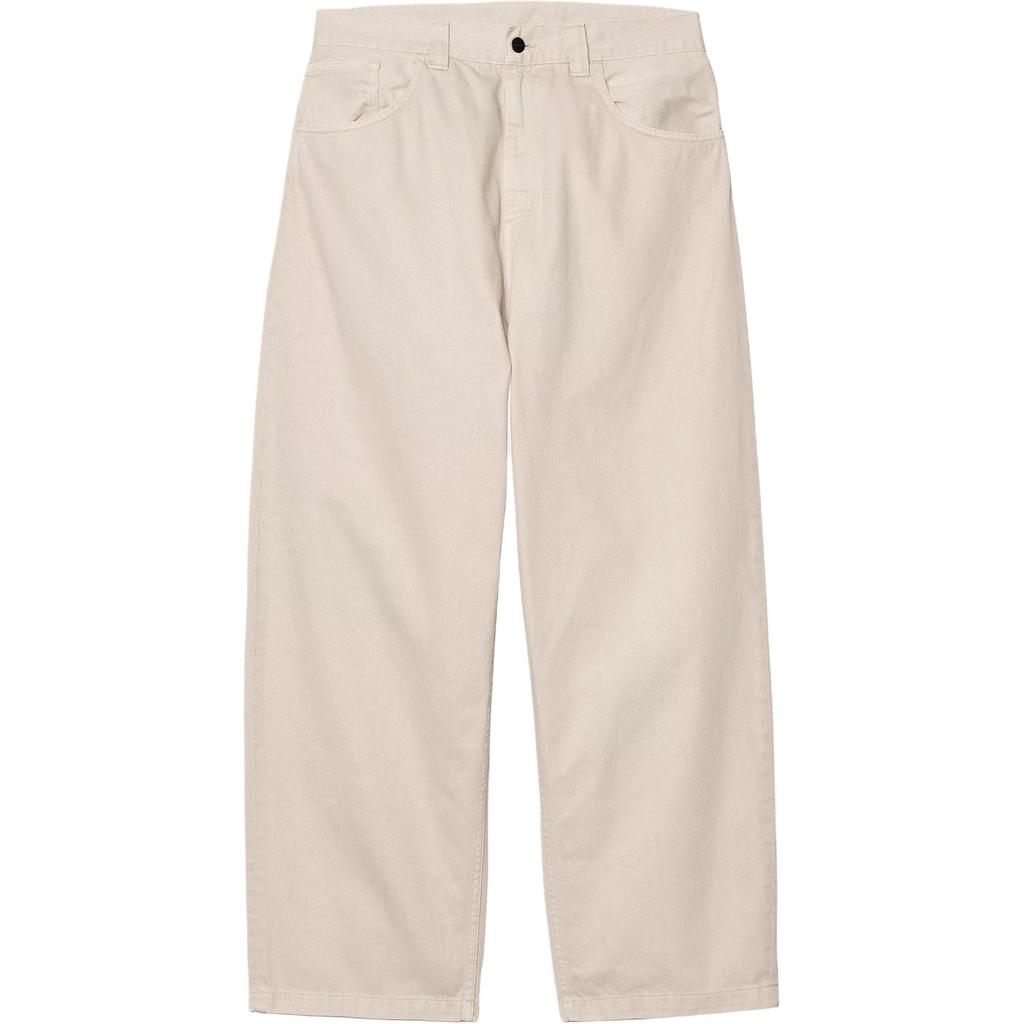 Carhartt WIP Свободные прямые брюки на молнии Удобные Простые Повседневные Штаны Мужские низ I034809-2LP-4J