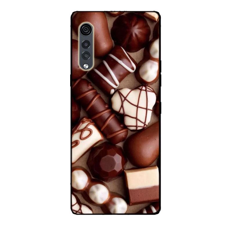 Для LG Velvet Чехол Черный Бампер Силиконовый ТПУ Мягкая Крышка Телефона Для LG Velvet 5G LM-G900 Чехол Мультяшный Funda Для LG Velvet Чехол