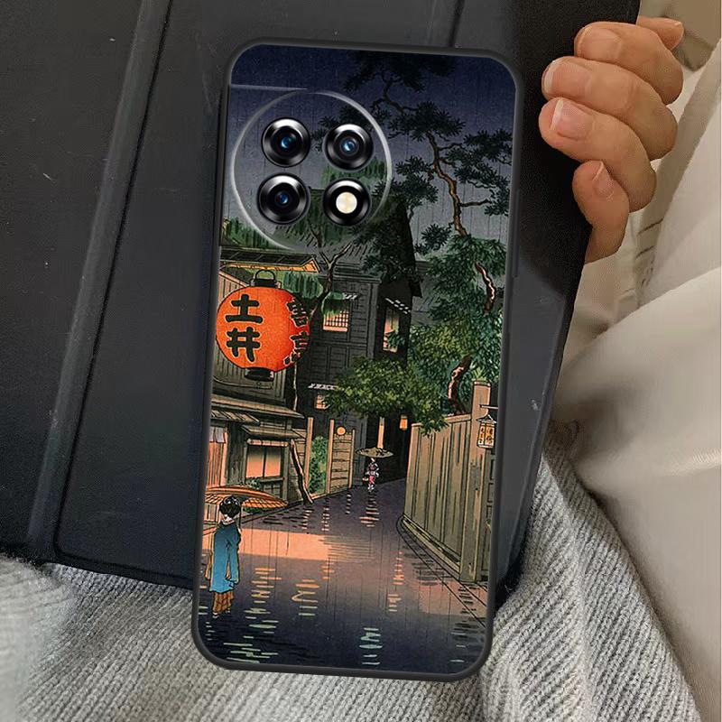 Японский чехол в стиле Укиё-э для OnePlus Nord 5 CE 2 3 4 Lite N20 N30 OnePlus 15 13 12 11 10T 10R 12R 13R 13T