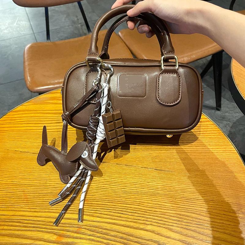 1 шт. Милый плетеный веревочный брелок для сумки, высококачественный аксессуар для подвешивания на рюкзак с таксой AVE