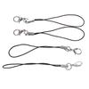 10Pcs Lanyard Keychain For Usb Flash Drive Strap String Black