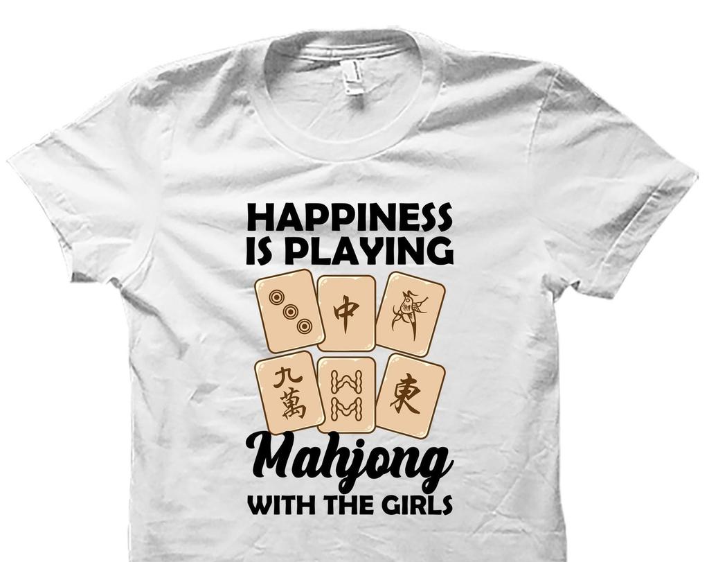 Mahjong Gift. Mahjong Shirt. Mahjong Player Gift. Mahjong Player Shirt. Mahjong Lover Shirt. Mahjong T-Shirt #OS4192