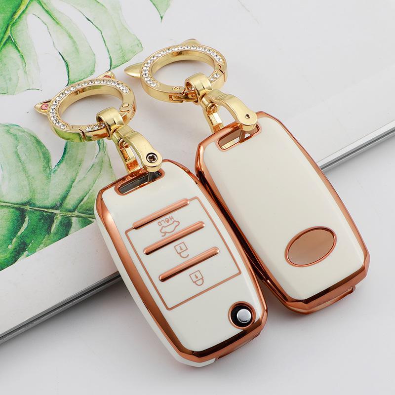 Kia K3 Key Cover for Zhipao K5, K2, KX3, K4 - High-End Female Protection Shell