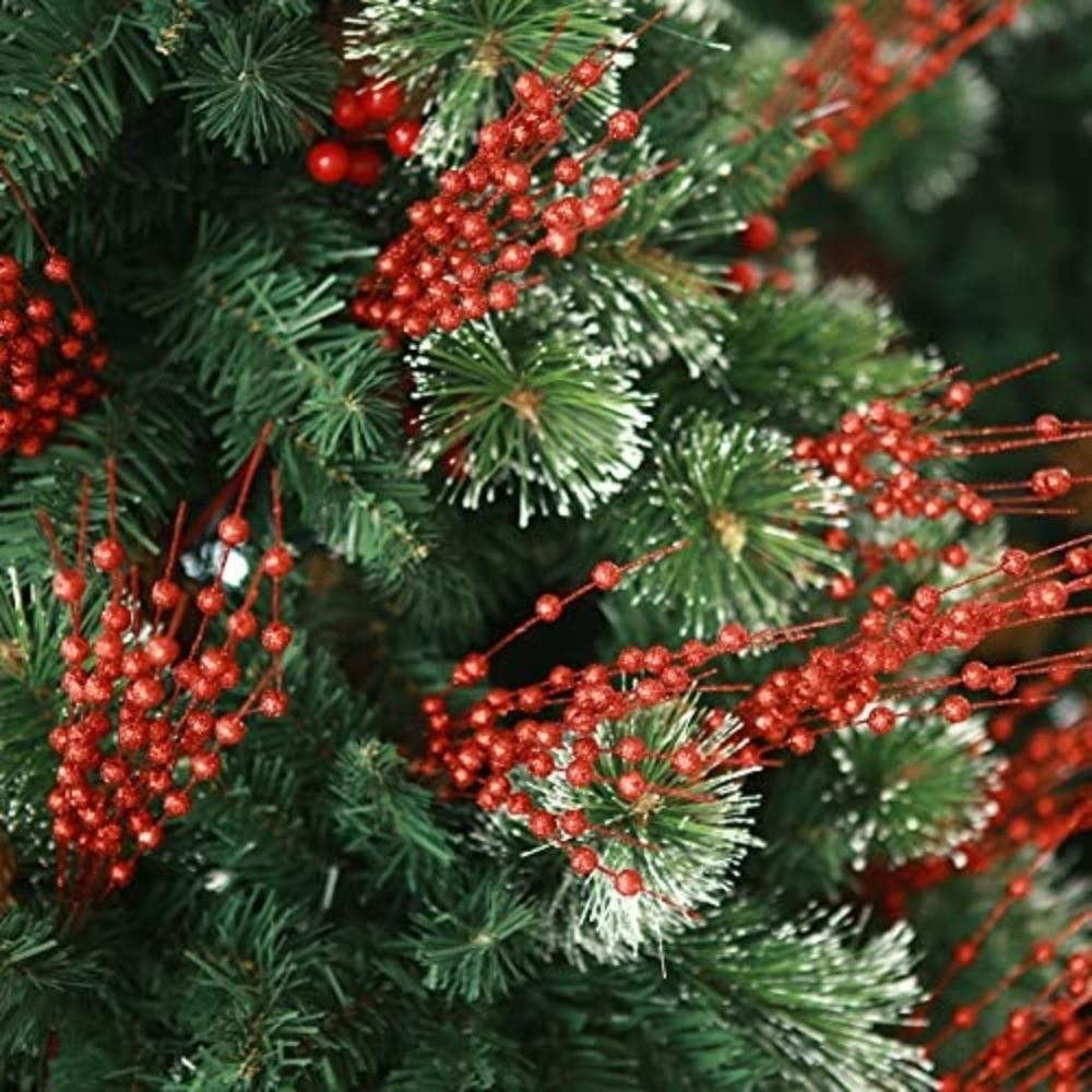 10 Pack 12 Forks Berries Flowers Decorations Sparkling Decorations Picks Holiday Decor
