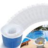 Cover Home Outdoor Filter Net Reusable Pool Skimmer Socks Pool Cleaning Cleans Debris Leaves