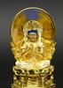 Buddhist supplies Dainichi Nyorai Buddha statue Pure gold medium 7 skin powder [Hiruta store] (2.5 cm)