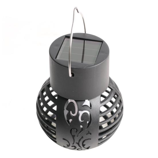 Садовая лампа, солнечная имитация пламени, подвесной светильник, интеллектуальное управление освещением, автоматическое включение/выключение, водонепроницаемая декоративная лампа для пейзажа