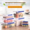 Коммерческие прозрачные пластиковые контейнеры для хранения продуктов в холодильнике