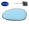 Car Wide Angle Heated 4 P / 2 P Blue Mirror Glass For Bmw Series 1 , 3  E90 E91 E92 E93 E87 E88 E46 2004 05 06 07 08 09