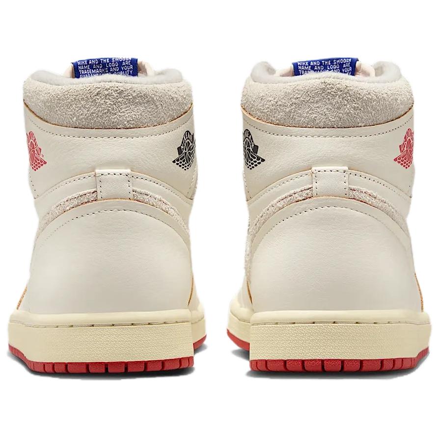 Air Jordan 1 Retro High OG Rare Air - Sail Cinnabar женские кроссовки кремовые светло-костные DB4612-100