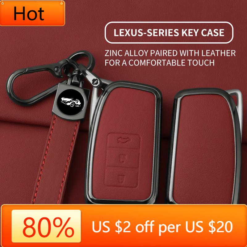 Interior Mouldings Car Alloy Key Case Cover For Lexus NX IS RX ES GX LX LS UX GS 200 260 300 350 NX200 NX300 RX350 ES300 Keychai