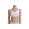 Quick-Dry Moisture-Wicking Wireless Sports Bra Women Sports Bra White 4A1H77-100