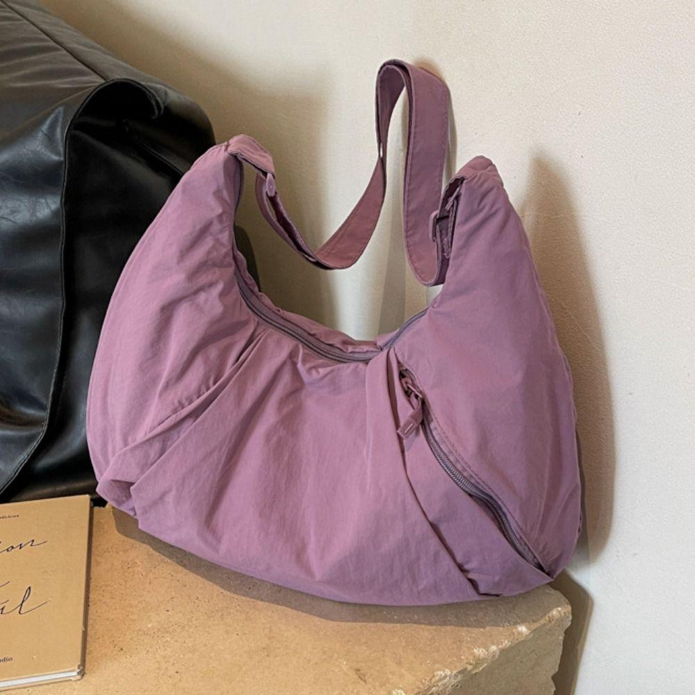 Сумка-тоут Повседневная сумка для пельменей Корейский стиль Ткань Оксфорд Сумка подмышкой Нейлоновая сумка через плечо Студент