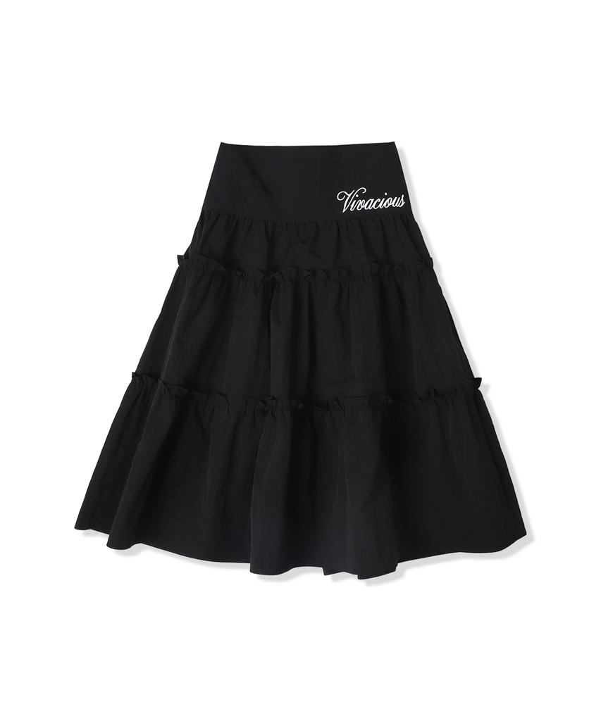 Viva Sers Claudia Taslan Kang Kang Skirt White
