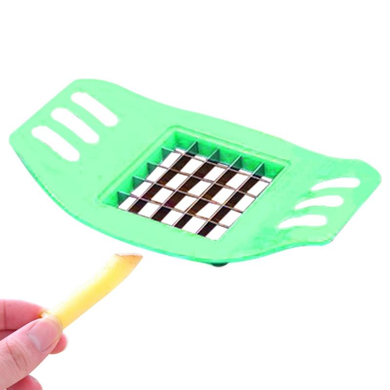 Картофельный слайсер из нержавеющей стали для нарезки чипсов, теста, овощей, фруктов, нож для нарезки картофеля, измельчитель, машина для нарезки картофеля фри