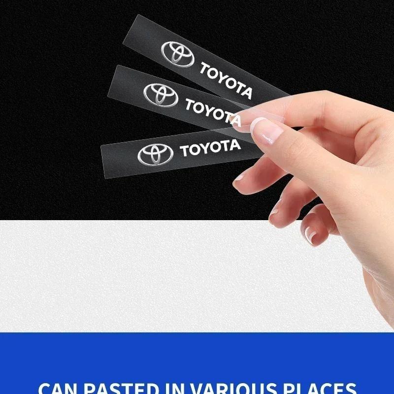 Car Interior Random Stickers Car Steering Wheel Emblem Styling for Toyota TRD GR Corolla Yaris Chr Auris RAV4 Camry Highlander