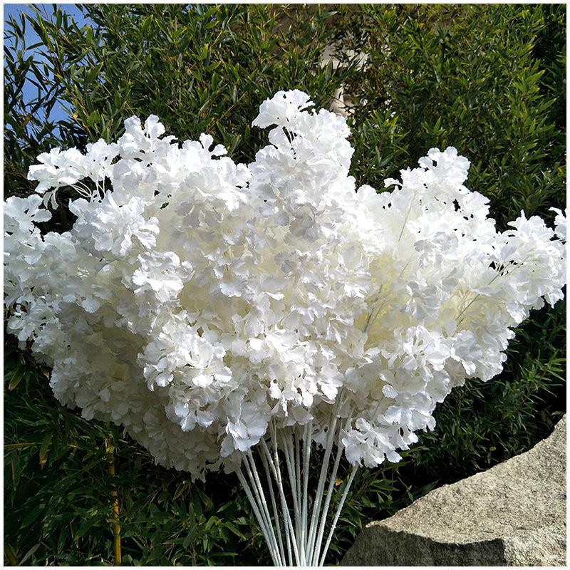 Artificial Cherry Flower Blossom For Wedding Decor And Photography Gift Props