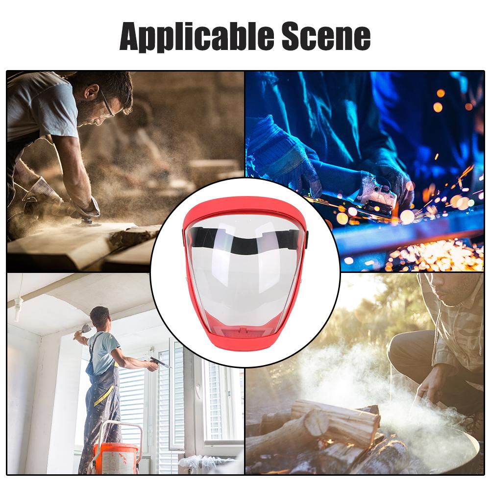 Кухонный инструмент с фильтрами Мотоциклетная велосипедная пылезащитная маска Защитная маска для лица Защитная маска для лица Полная маска для лица Масляно-брызгозащитная маска