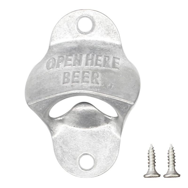 Ретро открывалка для пивных бутылок настенная винтажная барная настенная отделка кафе пивные открывалки кухонные инструменты открывалка