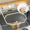 Присоска для мойки, сито, полка для слива, присоска, складная конструкция для хранения, кухонный очиститель с сетчатыми мешками, сито для слива мойки