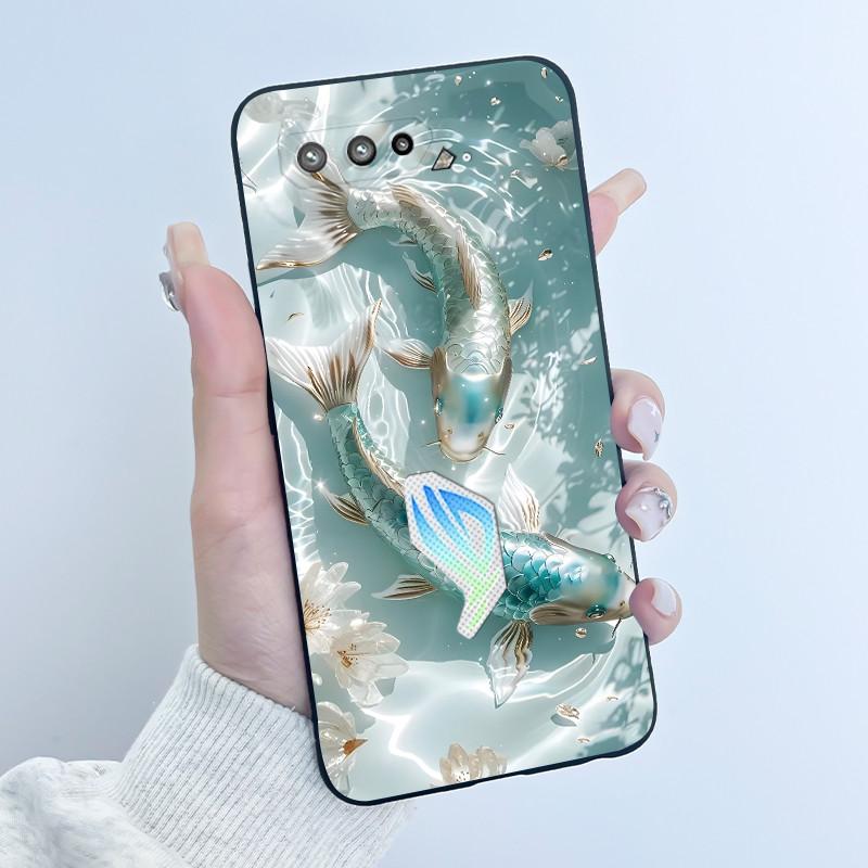 Для Asus ROG Phone 5 5s Чехол Роскошный Милый Кролик с Сердечками Забавный Мягкий Силиконовый TPU Защитный Задний Чехол Для Телефона Asus Rog 5 5s