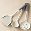 Силиконовая кухонная утварь Лопатка с антипригарным покрытием Кухонная утварь Половник Венчики для взбивания яиц Лопатка Ложка для супа Набор кухонных принадлежностей Кухонные принадлежности