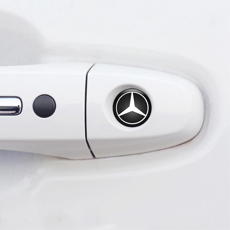 Car Key Sticker For Mercedes Benz AMG W205 C300 W203 W206 W108 W124 W126 W140 W168 W169 Car Styling Car Door Keyhole Sticker VL2