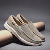 New Summer Breathable Canvas Shoes Men Loafers Slip On Sneakers Fashion Casual Men Shoes Lightweight Flats Men Driving Zapato