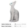 Calico Ragdoll Cat Cat Figure Model For Kids Learning Toy And Decorative Display