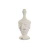 Decorative Figure Home ESPRIT White Stripped 23 X 23 X 51 Cm