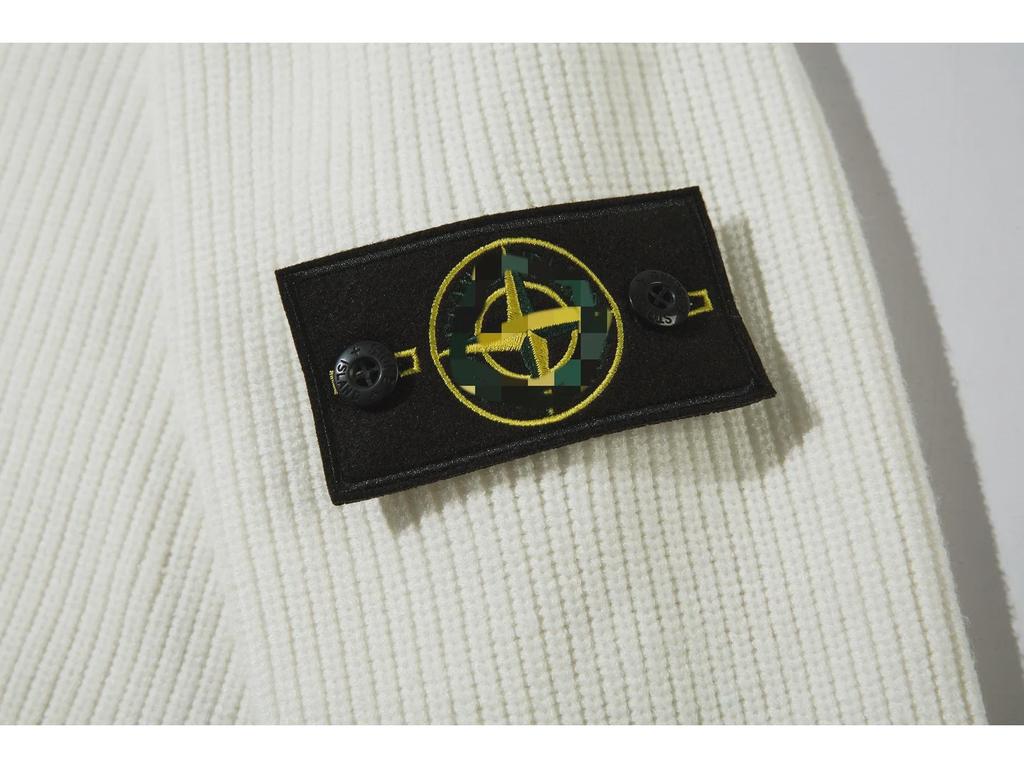 Унисекс-свитер с воротником-стойкой на молнии Stone для осени и зимы