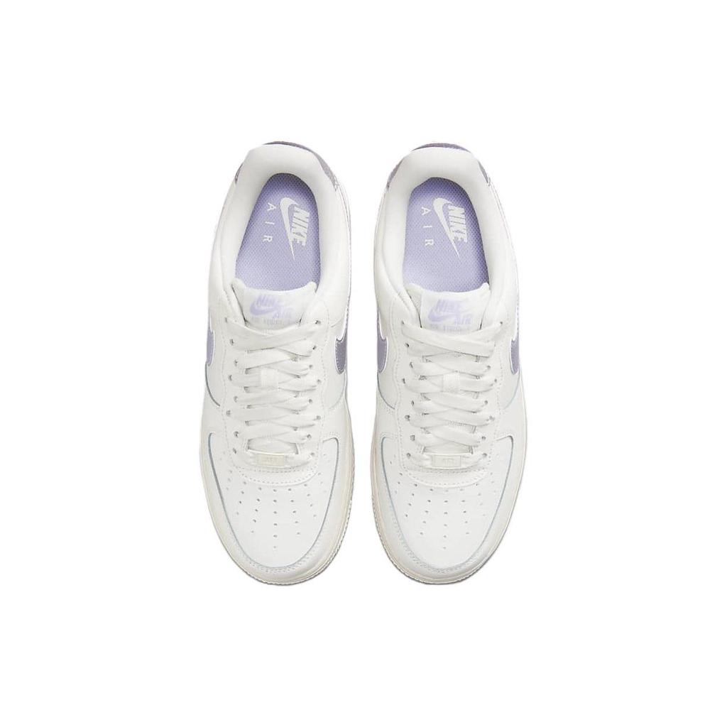 Nike Air Force 1 Low Sail Oxygen Purple Женские кроссовки белые DV7470-100