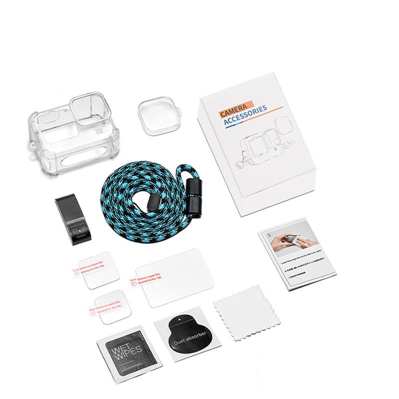 Replacement Side Door for GoPro Hero 12/11/10/9 Black Dustproof Pass Through Battery Cover Port Repair Part Camera Accessories