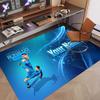 Custom Rug Cristiano Ronaldo Pattern Print Name Text Soft Non‑Slip Floor Carpet for Home Indoor Decoration