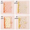 New School Supplies Stationery Notebook Binder Binder Pockets Transparent Folders A5A6