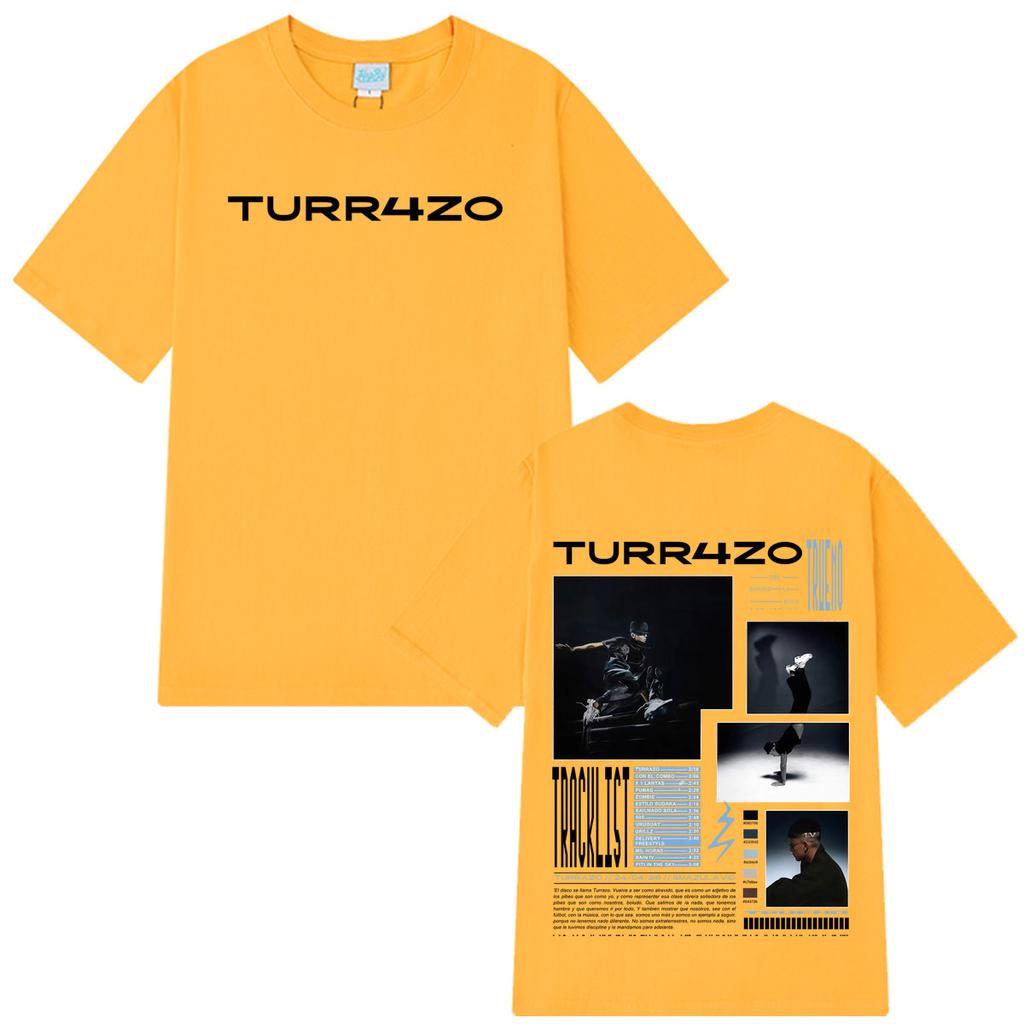 Rapper Trueno Turr4zo Album 2026 Tour Print Tshirt Men Women Fashion T-shirt Summer Loose Casual Cotton Gothic Punk T-shirts High Quality Tops