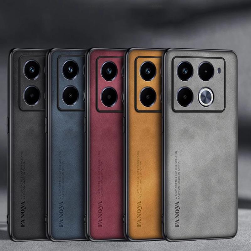 Роскошный деловой ретро кожаный чехол для телефона Infinix Hot 50 Pro Plus Note 40 Pro Plus Hot 50 4G 5G противоударный защитный чехол для предотвращения падения