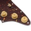 Musiclily Pro SE SSS Stratocaster Pickguard with Staggered Alnico 5 Pickups for ST Stratocaster Electric Tortoiseshell Set Pre-wired Single-Coil