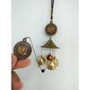 Religious Windchime Adhesive Hook Set Home Hanging Decorations Cute Small Size Metal Buddha Wind Chime For Garden Outdoor Indoor