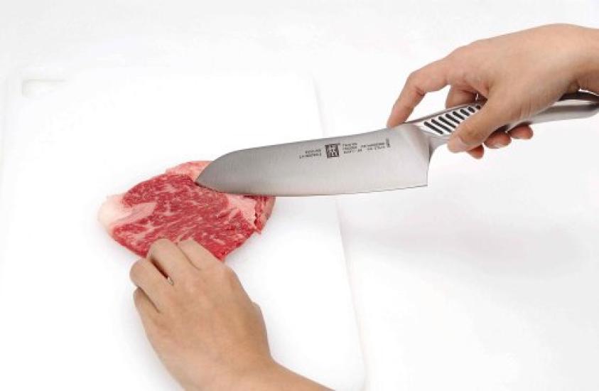 Zwilling Fin Multipurpose Knife Santoku Knife Stainless Steel Made In Japan "Twin 180mm" 30847-180