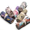 Colorful Cloth Roll Up Pen Curtain Canvas Pencil Bag Pencil Case  Student School Supplies