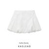 Kaslead New Arrival Women's Fashion Style Stylish Simple and Versatile Lantern Mini Skirt 8267530