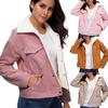 Ayollar Qalin Qishki Issiq Palto Moda Baxmal Kurtkalar Korduroy Ustki Kiyim