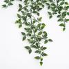 Artificial Leaf Plant Fake Flowers Vines Leaf Wall Hanging Outdoor Garden Home Decoration Plastic Green Plant Ivy