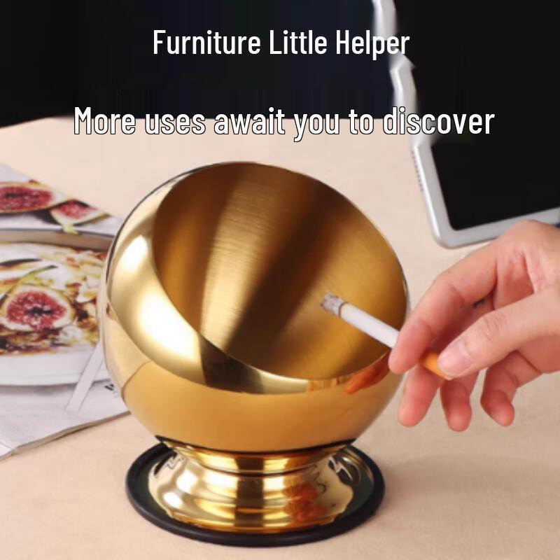 Yingbai Modern Gold 3-Tier Condiment Jar & Bowl Set, 22cm