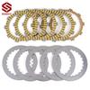 Фрикционные диски сцепления для Honda Steed 400 NV400 CJ CK CS CV NT400 Bros 400 NC25 VT500 ED EF VRX400T NC33 NV400 Shadow