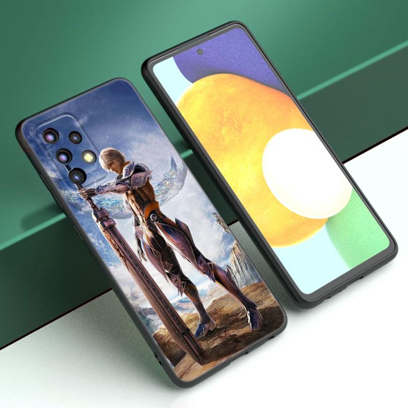 Игровой чехол для телефона Final Fantasy для Samsung A13 A22 A24 A32 A23 A25 A34 A35 A52S A53 A54 A55 A73 A12 A14 A15 A31 A33 A50 A51 A72