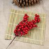 Christmas Red Fruit Simulation Red Berry Christmas Decoration Acacia Fruit Foam Red Fruit Branch Christmas Wreath Decor Berries